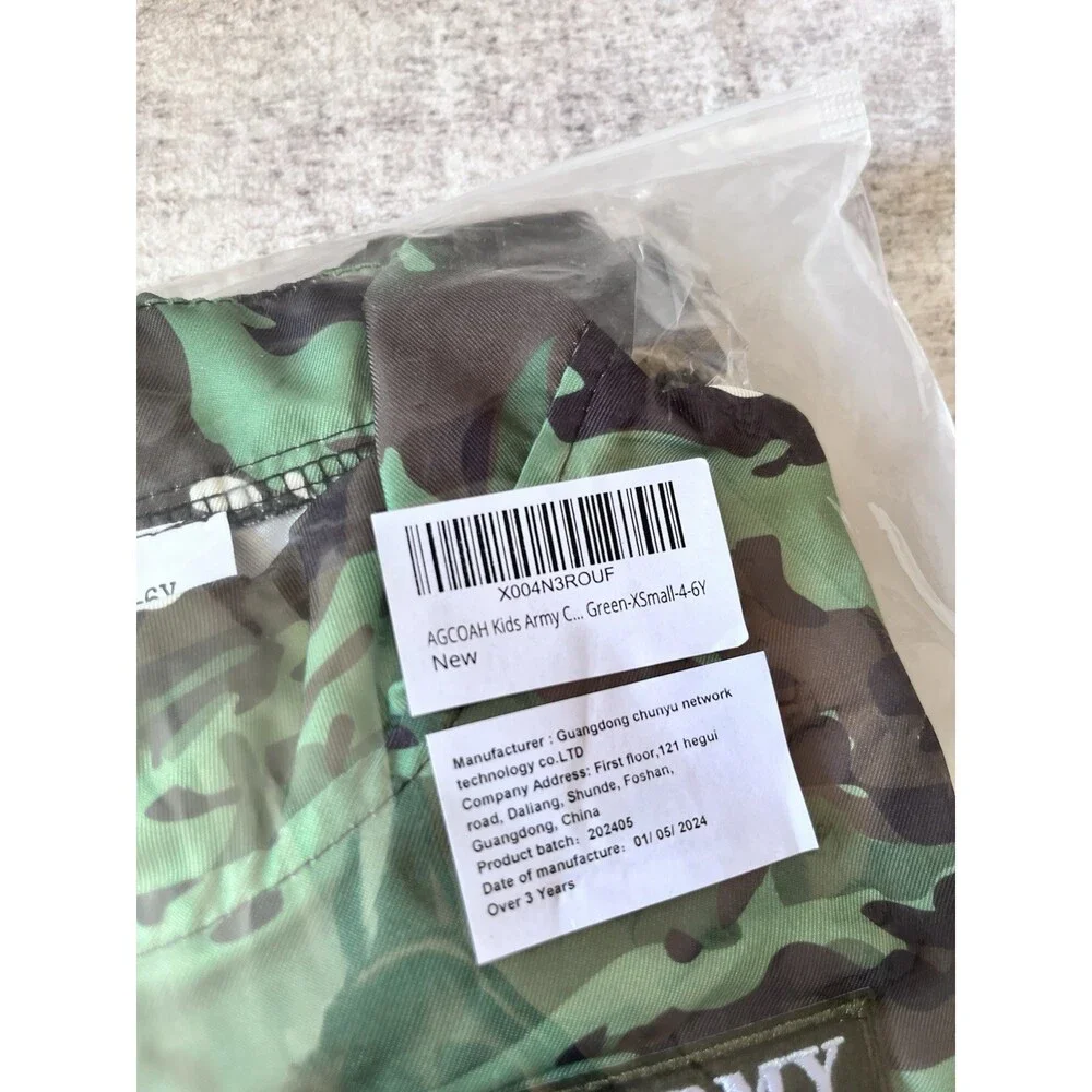 Army Costume for Kids Camo Trooper Soldier Special Forces Costume